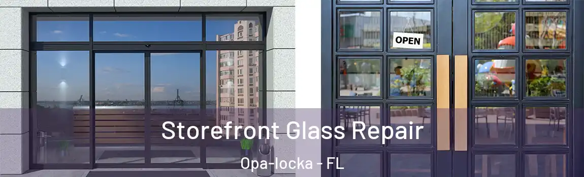 Storefront Glass Repair Opa-locka - FL