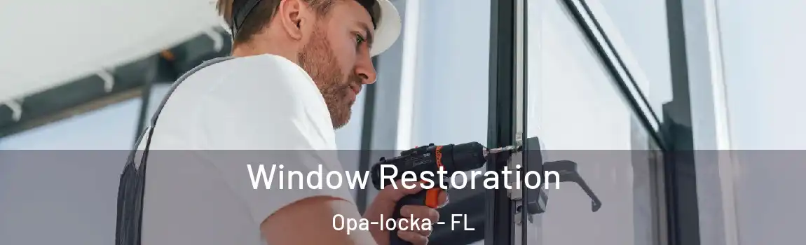 Window Restoration Opa-locka - FL